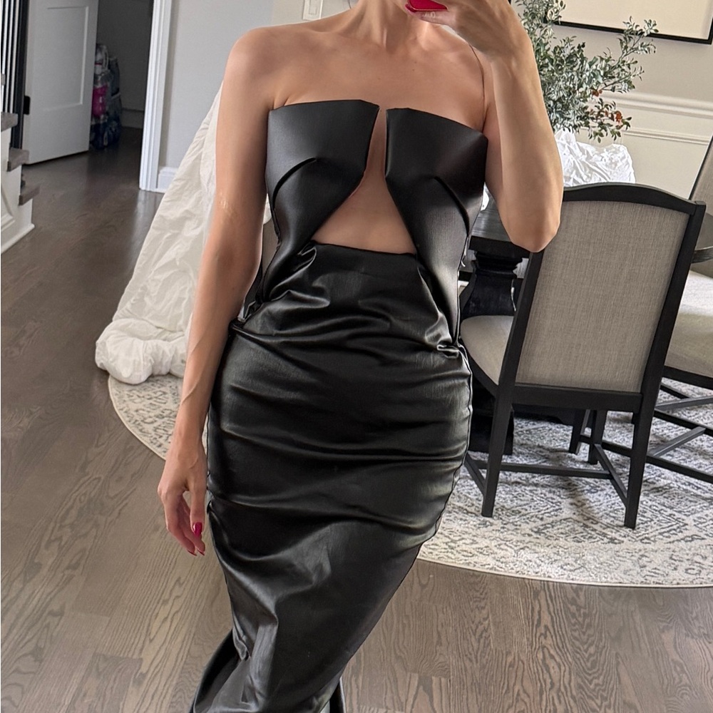Rick Owens Black Prong Gown - Picture 7 of 7